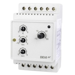 Терморегулятор Devireg 316, -10°C-+50°C с датчиком пола