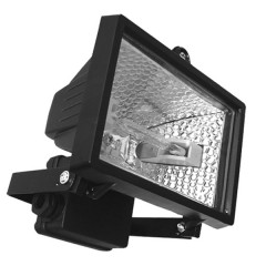 Прожектор галогенный FL-H 150W R7s IP54 черный