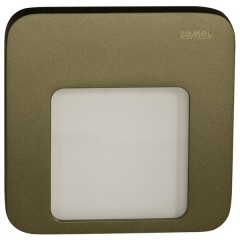 Светильник MOZA Золото, RGB, в монтажную коробку, 230V с встроенным RGB контроллером