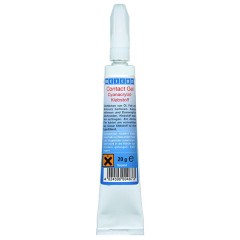 Цианоакрилатный клей Contact GEL, вязкость 60000-90000mPas*s, основа этилат, 20г