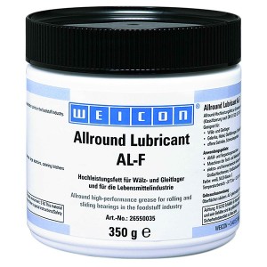 Высокоэффективная жировая смазка AL-F для вращающихся и скользящих поверхностей 350г (пищевая пром.)