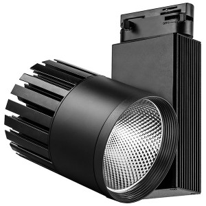 Трековые светодиодные светильники LED Feron AL105 3х фазный 20W 1800Lm 4000К 35 градусов черный