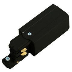 PRO-0431,токоподвод левый для шинопровода,черный ,91242