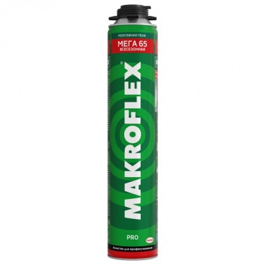 Отзывы Пена монтажная MAKROFLEX ShakeTec 65 профессиональная всесезонная 850мл 2146690 / 4740008001857
