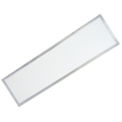 Ультратонкая светодиодная панель СВО 36W 3000К хром 295х1195mm Народная (без драйвера)