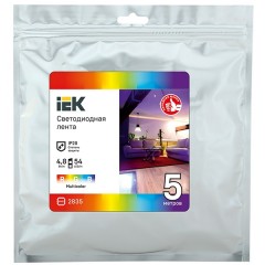 Лента LED 5м LSR-2835RGB54-4,8-IP20-12В IEK