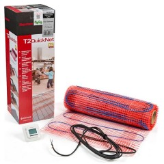 Теплый пол T2 QuickNet Plus 160 греющий мат 400Вт 2,5 м2 Raychem