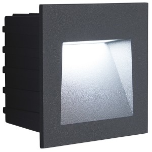 Купить Светодиодный светильник Feron LN013 встраиваемый 3W 4000K, IP65, серый