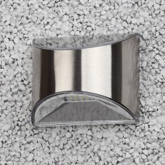 ЭРА Фасадная подсветка Хром, на солнечной батарее ERAFS024-38