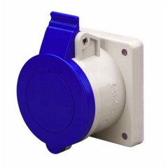 Розетка панельная с наклоном скрытой установки DKC Quadro IP44 16A 2P+E 230V Розетка панельная с наклоном скрытой установки DKC Quadro IP44 16A 2P+E 230V