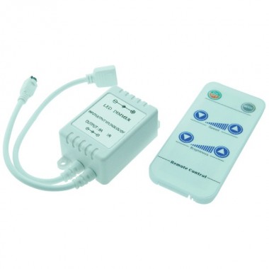 Купить Контроллер FL-FPC Controller W&WW IR 6B 2x2A-4A DC12V/24V 72W/144W для одноцветной ленты