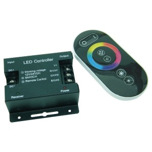 Отзывы Контроллер FL-FPC Controller RGB RF Sensor 3x6A DC12V/24V 216W/432W + сенсорный радиопульт