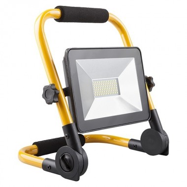 Купить Прожектор светодиодный с ручкой LL-512 SMD2835 30W 6400K 2400Lm IP65 L210x200x57mm шнур-1.5m