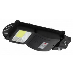 Консольный светильник COB 20W 450lm 5000К IP65 ПДУ на солн. батарее с датчиком движения 003301