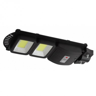 Отзывы Консольный светильник COB 40W 750lm 5000К IP65 ПДУ на солн. батарее с датчиком движения 003349