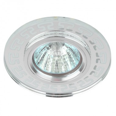 Отзывы Встраиваемый светильник ЭРА DK LD45 SL декор cо LED подсветкой MR16 зеркальный 5056183763886
