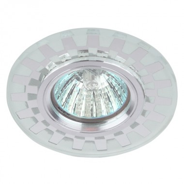 Купить Встраиваемый светильник ЭРА DK LD47 SL декор c LED подсветкой MR16 зеркальный 5056183763909