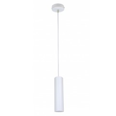 Подвесной светильник ЭРА PL1 COB-10 WH 300 COB 10W D80x300mm белый 5056306016684