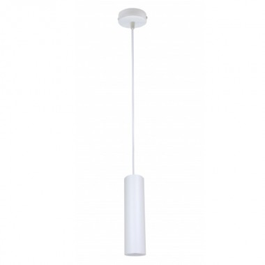 Обзор Подвесной светильник ЭРА PL1 COB-10 WH 300 COB 10W D80x300mm белый 5056306016684