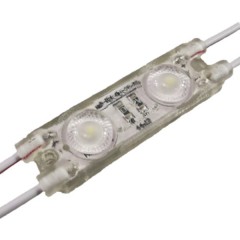 Светодиодный модуль 2835 1W 12V 6500K Белый 115Lm 165° IP66 180mm серия НЕ PRISM P-2