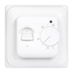 Термостат для теплых полов механический 16 A  230В с датчиком пола 3м  EKF Basic