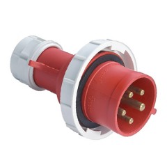 Вилка переносная 0152 3Р+РЕ+N 16А 380В IP67 EKF PROxima