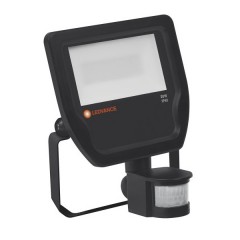 Прожектор светодиодный с датчиком LEDVANCE FLOODLIGHT LED 20W 3000K SENSOR BLACK IP65 2000Lm