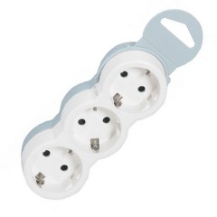 Колодка Legrand "Стандарт" белая 16А 3 розетки