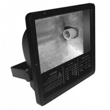 Обзор Прожектор металлогалогенный FL-08 400W E40 IP65 асимметричный черный/BLACK