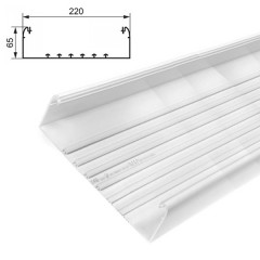 Кабель-канал Legrand DLP 220x65 без крышки (кабельный короб)