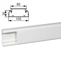 Кабель-канал Legrand DLP 105x35 с крышкой 85мм (кабельный короб)