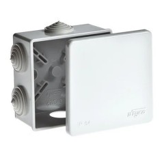 Коробка распаячная Tyco 100х100х50мм IP54 для открытой проводки [уп. 48шт]