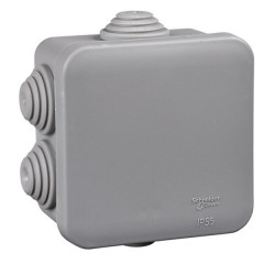 Коробка распаячная 100х100х50мм IP55 для открытой проводки Schneider Electric [уп. 45шт]