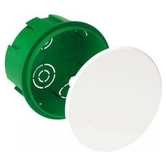 Распаячная коробка d100мм глубина 50мм скрытой установки по бетону Schneider Electric [уп. 84шт]