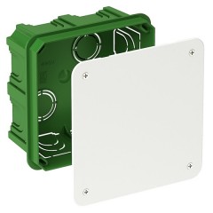 Распаячная коробка 100х100х50мм скрытой установки по бетону Schneider Electric [уп. 72шт]