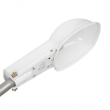 Обзор Консольный светильник РКУ-02-250-004 250 Вт Е40 IP23 без стекла под лампу ДРЛ