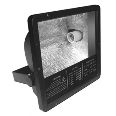 Обзор Прожектор металлогалогенный FL-08-1 400W E40 IP65 симметричный черный/BLACK