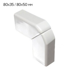 Угол плоский Legrand DLP для 80х35 и 80x50