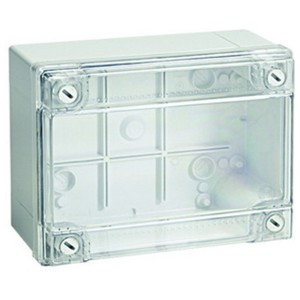 Купить Коробка ответвительная с гладкими стенками DKC Express IP56, 120х80х50мм c прозрачной крышкой