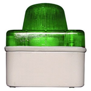 Обзор Сигнальная световая арматура, IP54, цвет зелёный DKC