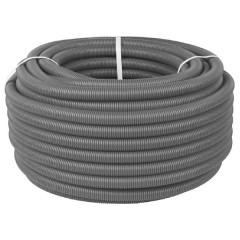 Труба PA6V0, гибкая гофр. д.29мм, без протяжки, цвет тёмно-серый [бухта 50м] DKC