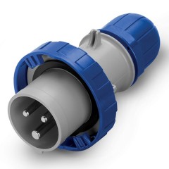 Вилка кабельная DKC Quadro IP67 125A 2P+E 230V