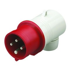 Вилка кабельная угловая DKC Quadro IP44 16A 3P+E 400В