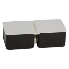 Монтажная коробка под заливку для лючков Legrand 6 (2х3) модулей металлическая