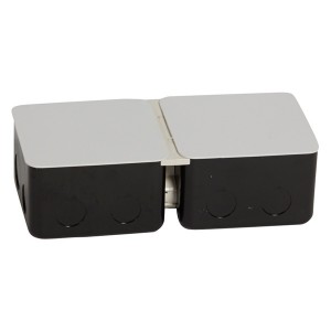Монтажная коробка под заливку для лючков Legrand 8 (2х4) модулей металлическая