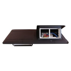 Лючок Legrand 8 (2х4) модулей черный