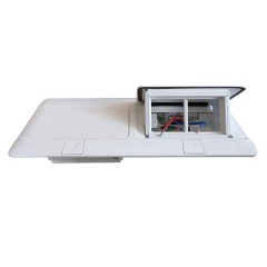 Лючок Legrand 8 (2х4) модулей белый