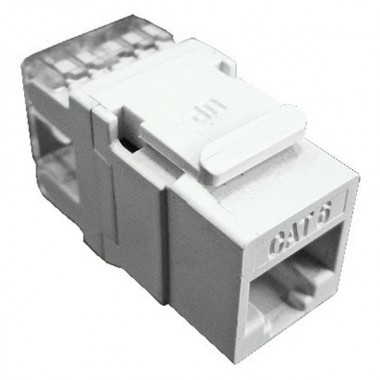 Обзор Механизм компьютерной розетки RJ-45, кат.6, UTP Экопласт LK45