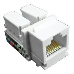 Механизм компьютерной розетки RJ-45, кат.5е, UTP 110/Krone Экопласт LK45