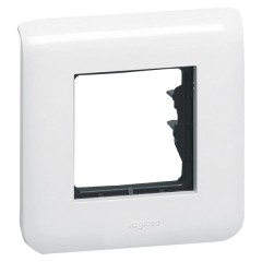 Рамка Legrand Mosaic 2 модуля белая